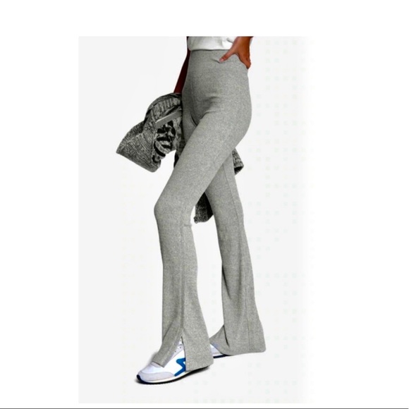 Rag & Bone Knit Flare Pants. - Picture 3 of 8